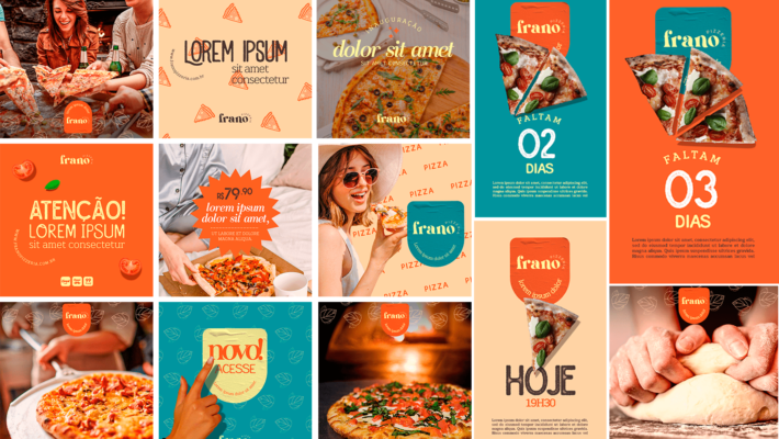 Frano Pizzeria - Campanha de lançamento