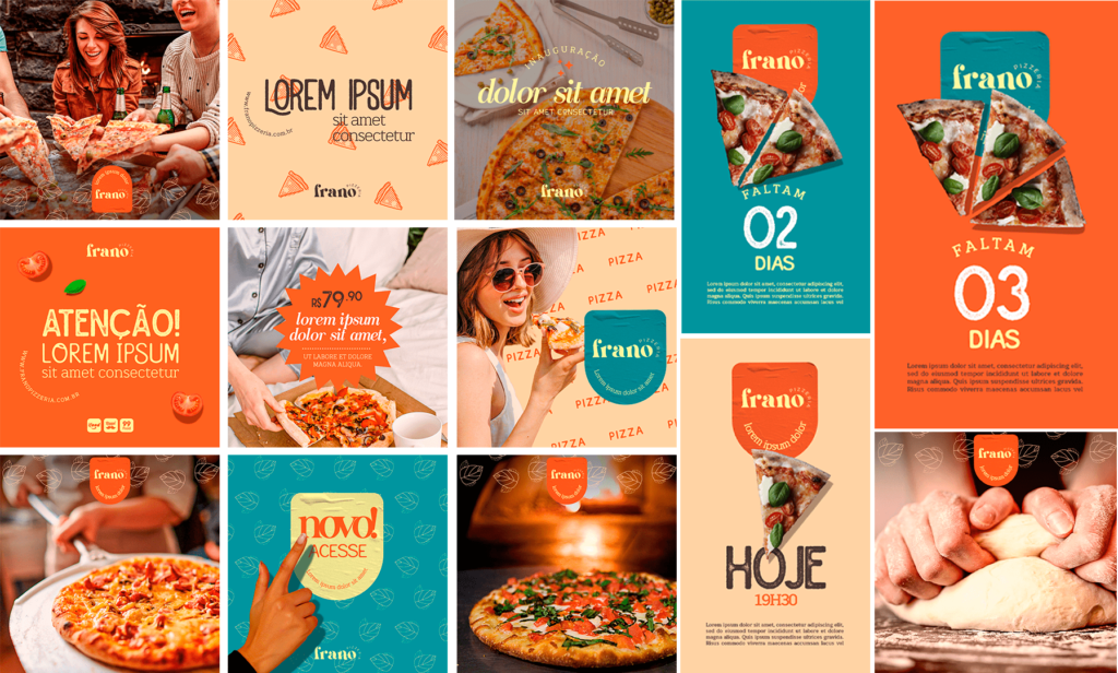 Frano Pizzeria - Campanha de lançamento 
