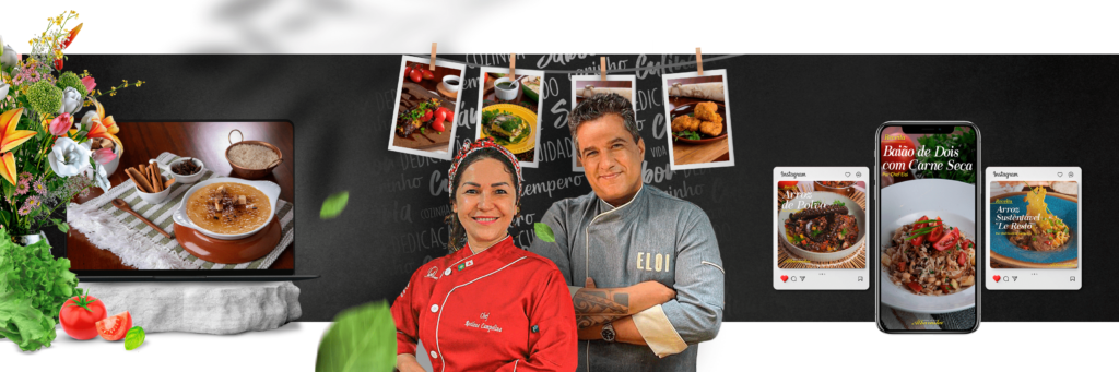 Chefs Albaruska- Chef Eloi e Chef Rosilene Campolina