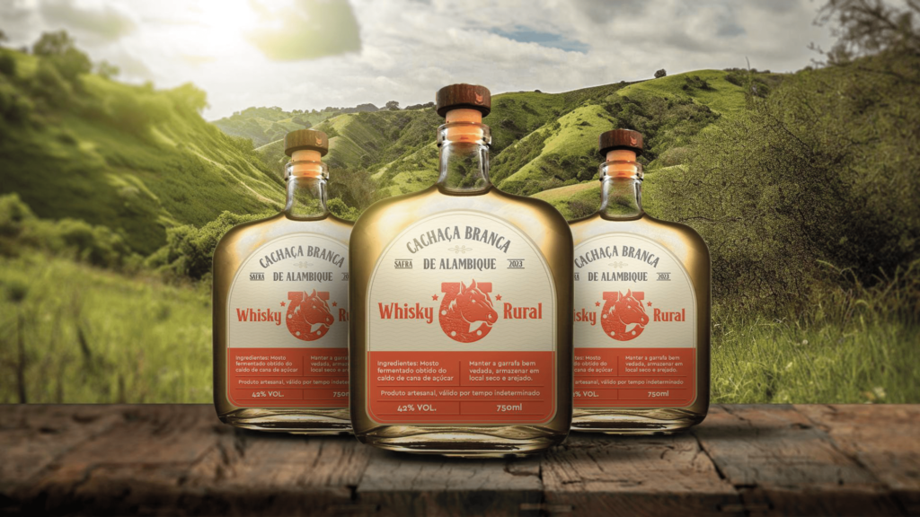 Whisky Rural - Rótulo Linha clássica